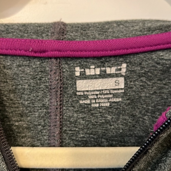 Zip-Up Athletic Hoodie - Picture 3 of 5